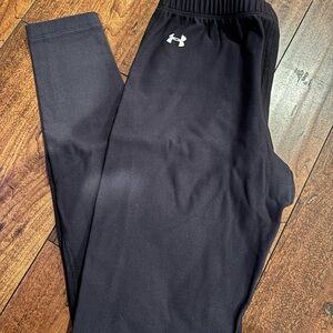 Under Armour Fleece Lined Black Leggings